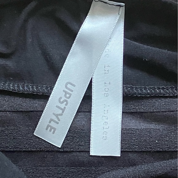 Upstyle Black Ruffled Mini Dress S - Picture 5 of 8